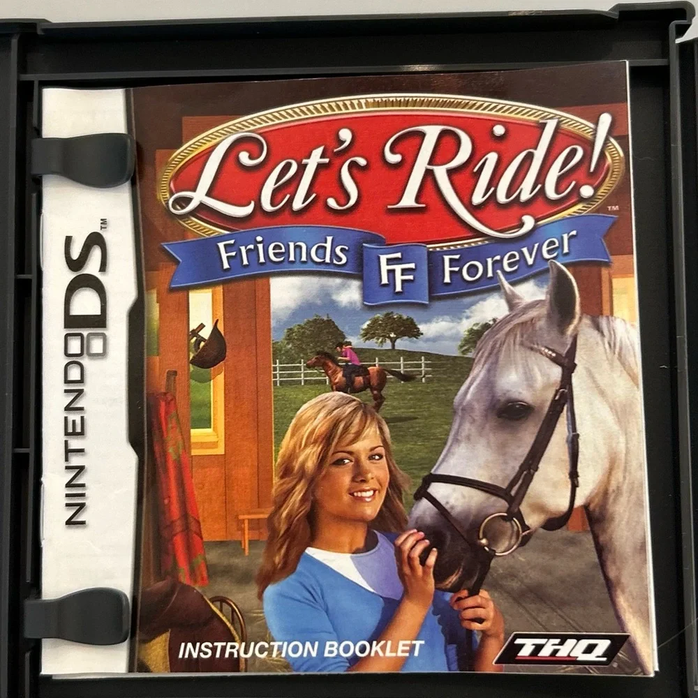 NintendoDS Let’s Ride! Friends FF Forever EUC 2007 THQ Best Friends Forever